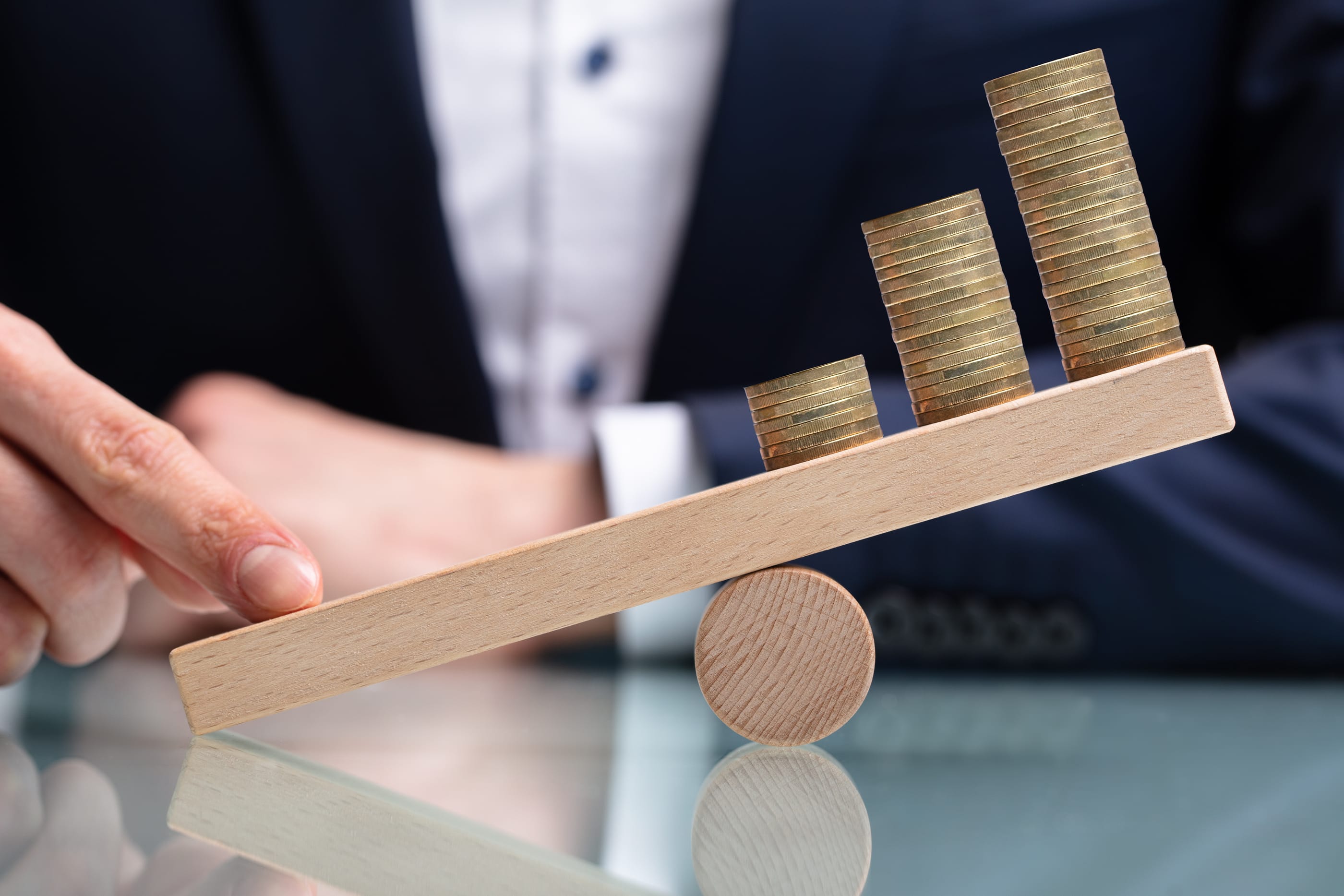 Balance between saving and spending