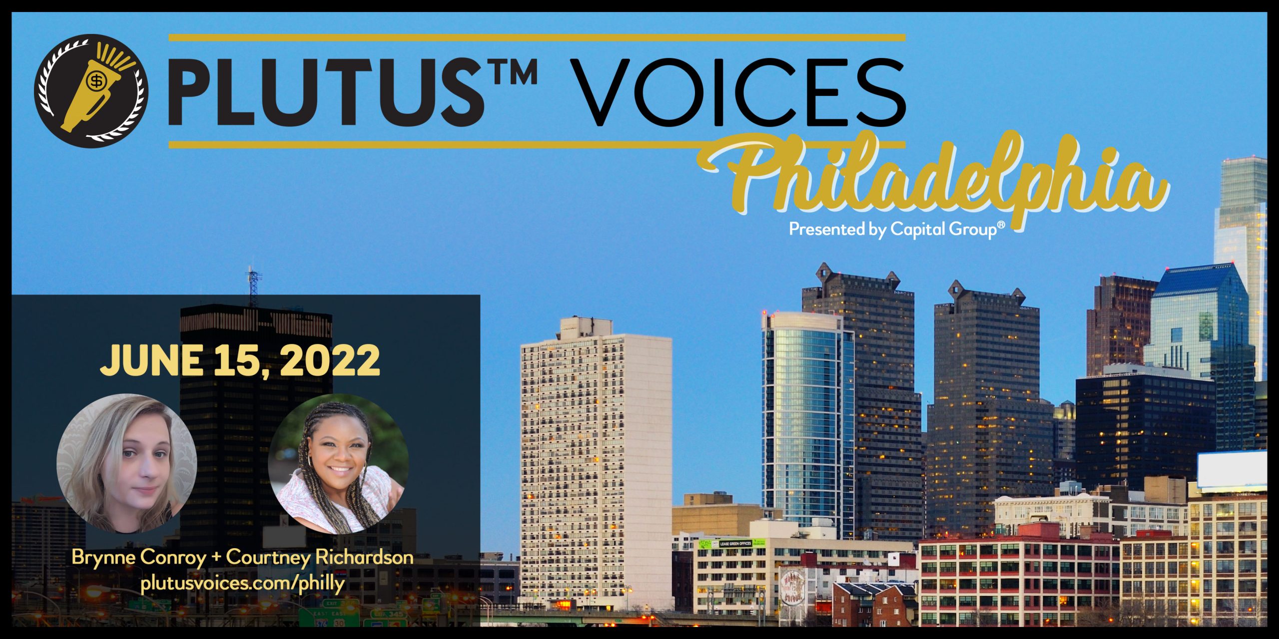 Plutus Voices Philadelphia Header Image