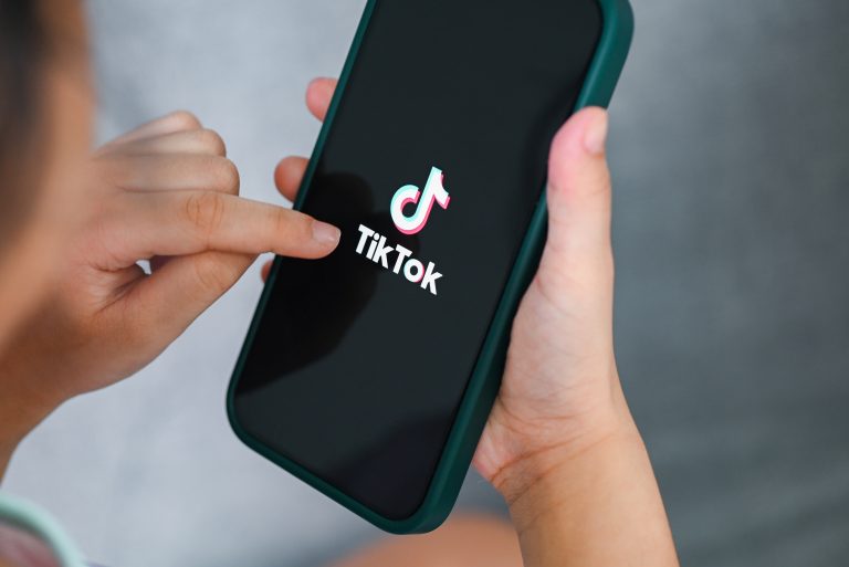 TikTok cellphone